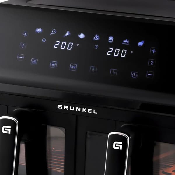 Luftfritös Grunkel Svart 2700 W 8 L