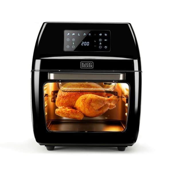 Luftfritös Black & Decker BXAFO1200E Svart 1700 W 12 L