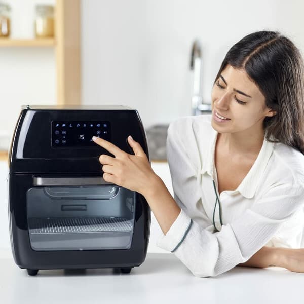 Luftfritös Black & Decker BXAFO1200E Svart 1700 W 12 L