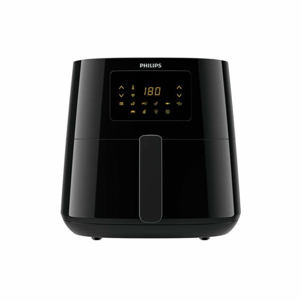 Varmluftsfrituregryde Philips HD9280/70 Sort Sølvfarvet 2000 W 6,2 L
