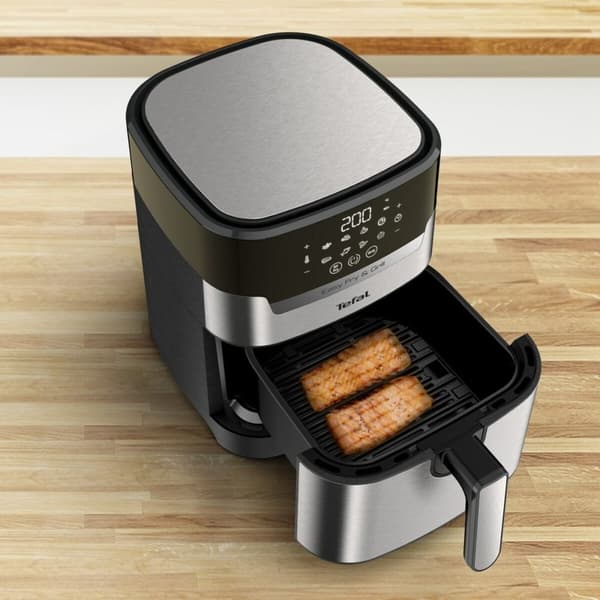 Airfryer Tefal EY505D15 4,2 L Musta Harmaa Teräs