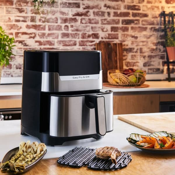 Airfryer Tefal EY505D15 4,2 L Musta Harmaa Teräs