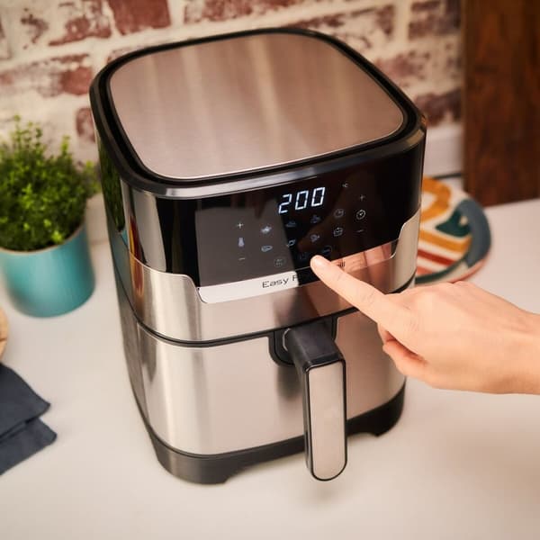 Airfryer Tefal EY505D15 4,2 L Musta Harmaa Teräs