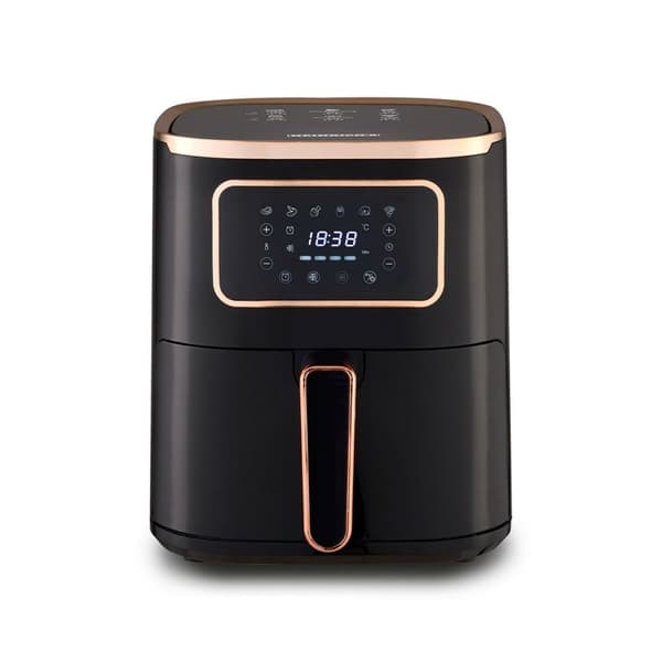 Varmluftsfrituregryde Heinrich's HFR 8216 CZARNA Sort 1450 W 5 L