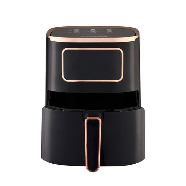 Varmluftsfrituregryde Heinrich's HFR 8216 CZARNA Sort 1450 W 5 L