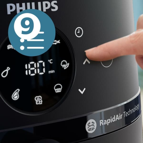 Philips NA221/00 Airfryer 4,2L 1500W sort/sølv