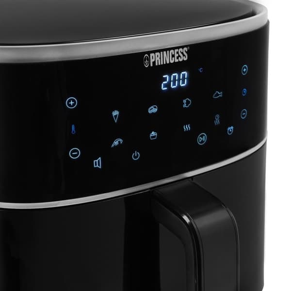 Princess 182244 Digital Airfryer 6L 1500W Sort