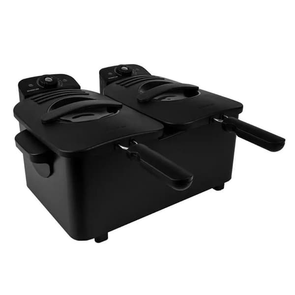 Inventum GF461B Cold Zone Fryer 2x2,5L 1800W Svart
