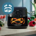 Miniatyrbillede 8 af 10: Philips NA231/00 Airfryer 6,2L 1700W sort/sølv