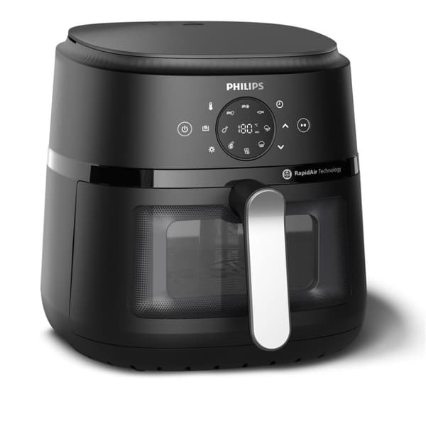Philips NA231/00 Airfryer 6,2L 1700W sort/sølv Sort, Sølv