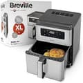 Miniatyrbild 1 av 2: Oljefri fritös - BREVILLE - Halo - 9 L - 1 700 W - Energibesparing 50 %