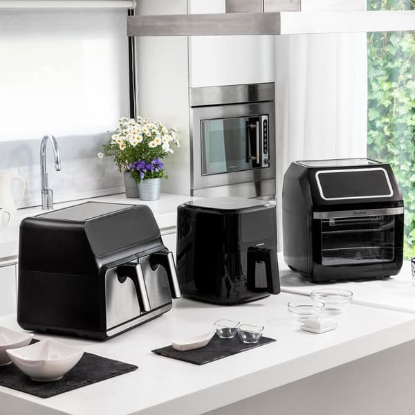 Luftfrityrkoker InnovaGoods Fryinn Pro Max 12000 Svart 1800 W 12 L Rustfritt stål