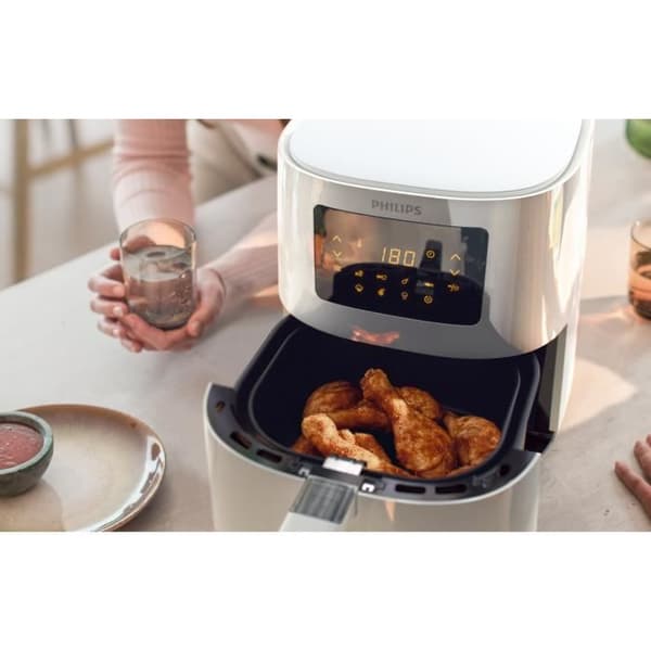 Fritös utan olja PHILIPS - Airfryer HD9252/00 Serie 3000 - Kapacitet 4,1L - Upp till 4 personer - 7 tillagningsprogram - 1400W