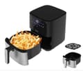 Miniatyrbillede 1 af 2: Taurus AF1450XD Single 5 L Stand-alone 1450 W Varmluftfriture Sort, Rustfrit stål
