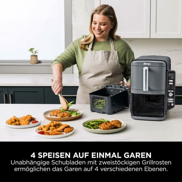 Airfryer NINJA SL400EU Musta Harmaa 2470 w 9,5 L