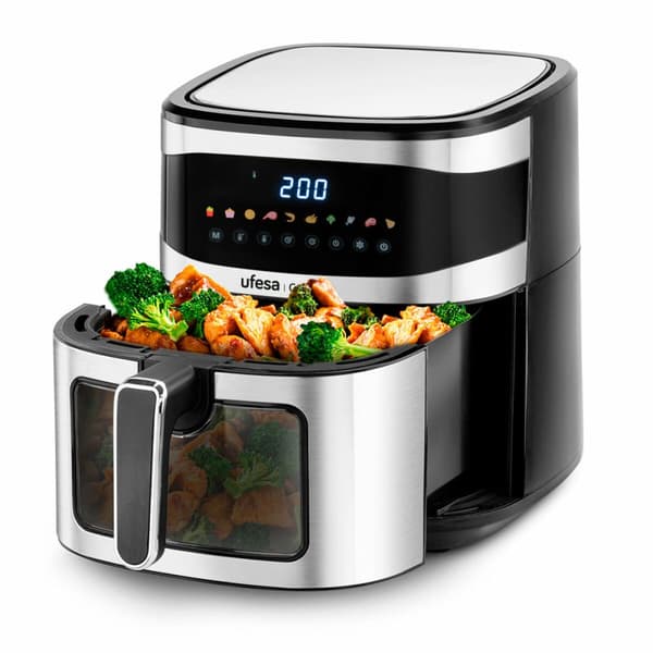 Luftfritös UFESA Cardinal Svart 1700 W 6 L Svart