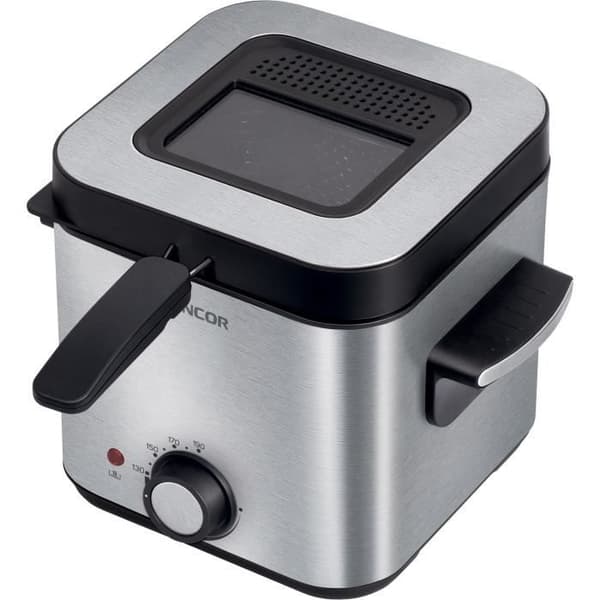 Fritös - SENCOR - SFR 6200SS - 900 W - 1,5 L - Svart / Rostfritt stål