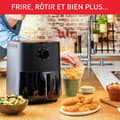 Miniatyrbild 5 av 5: TEFAL EY130815 Elektrisk oljefri fritös, varmluftsteknik, 3,5 l kapacitet, kompakt, hälsosam och krispig matlagning, svart
