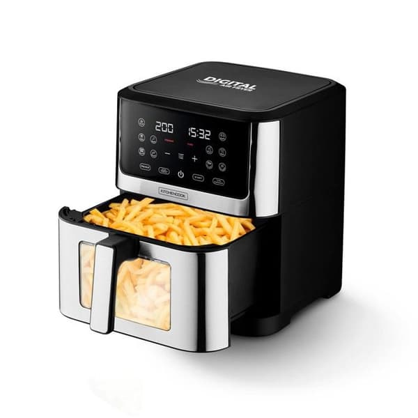 Fritös utan olja - KITCHEN COOK - AIRMED WXL - 8L - 1800 Watt - 8 förinställda program