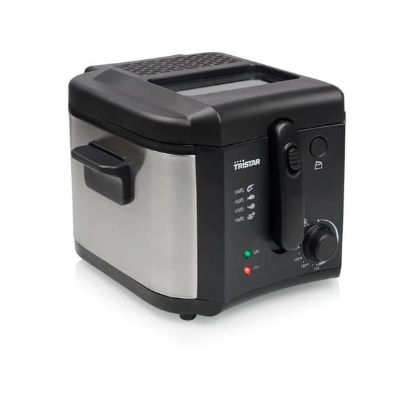 Tristar elektrisk fritös - FR-6878 - Fritös - Volym 2,5 L - Fällbart handtag - Cool-Touch handtag - 1600 W