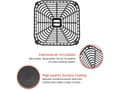 Miniatyrbilde 2 av 3: Crisper Plate til Cosori Turbo Blaze 6.0-Liter Airfryer