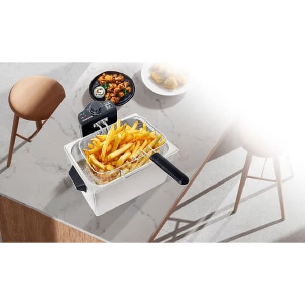 Fritös - ARTHUR MARTIN - AMPFH50 5 L 2000 W 3 korgar Antiluktfilter Rostfritt stål