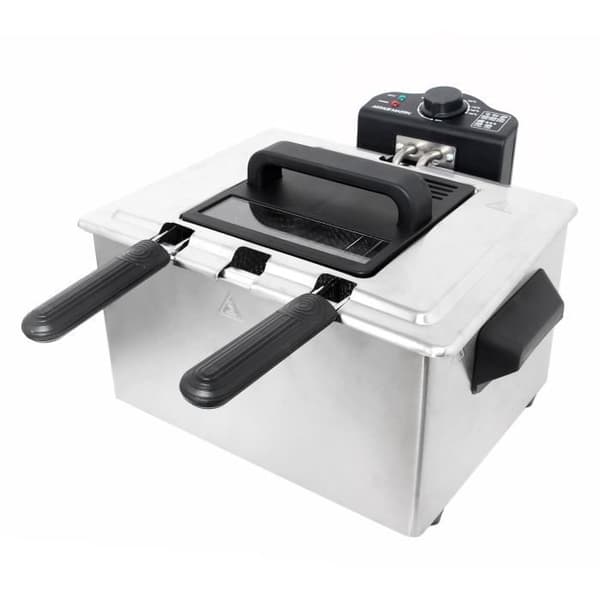 Fritös - ARTHUR MARTIN - AMPFH50 5 L 2000 W 3 korgar Antiluktfilter Rostfritt stål