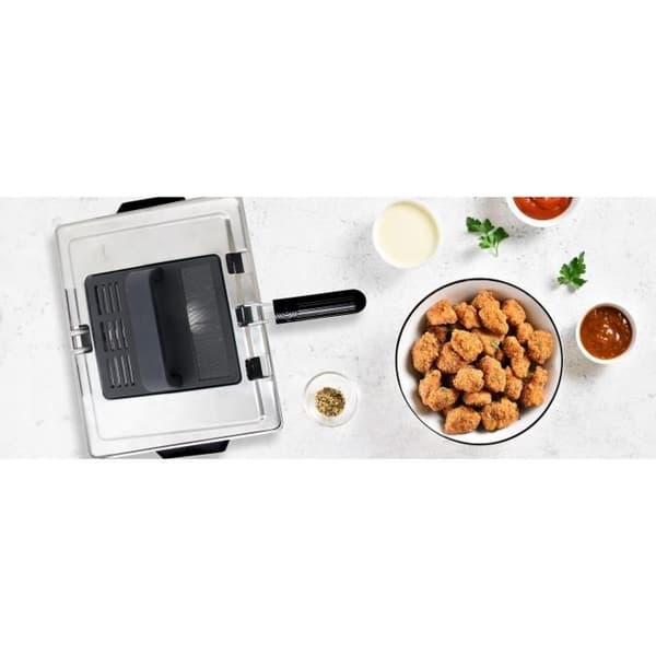Fritös - ARTHUR MARTIN - AMPFH50 5 L 2000 W 3 korgar Antiluktfilter Rostfritt stål