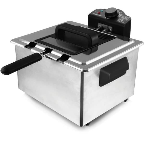 Fritös - ARTHUR MARTIN - AMPFH50 5 L 2000 W 3 korgar Antiluktfilter Rostfritt stål