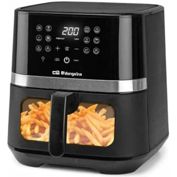 Fritös - ORBEGOZO - Fdr68 - Svart - 6,5 L