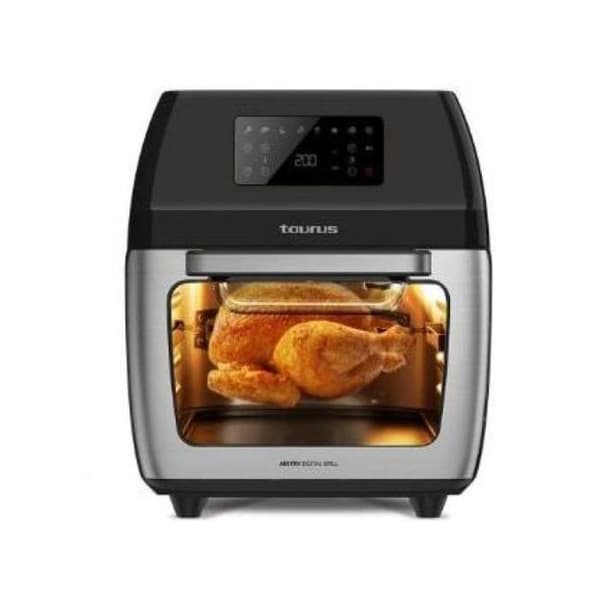 Luftfritös - TAURUS - Digital Grill med luftfritös - 1700 Watt - 12 Liter - Digital pekskärm