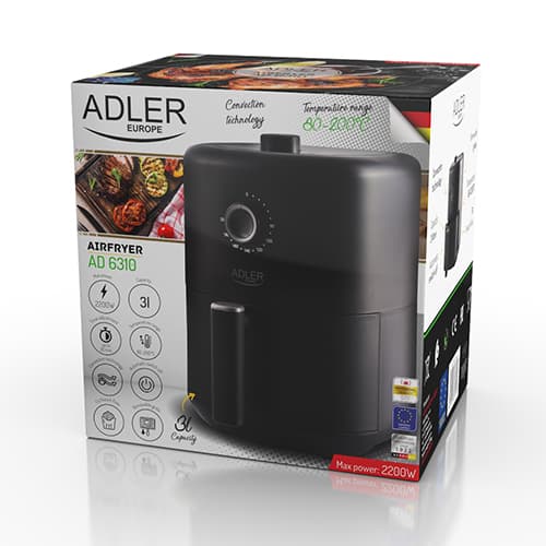 AD 6310 Fedtfri frituregryde 3,0 L