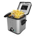 Miniatyrbild 1 av 5: Elektrisk fritös - Cecotec - CleanFry Advance - 1,5 L - 900 W - Rostfritt stål