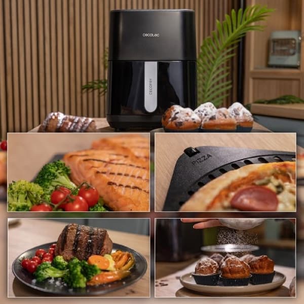 Cecotec Cecofry&amp;Grill Duoheat 4000 oljefri fritös
