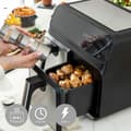 Miniatyrbild 5 av 11: BEGAGNAD Luftfritös InnovaGoods   Svart 3400 W 8 L Rostfritt stål (Renoverade A)