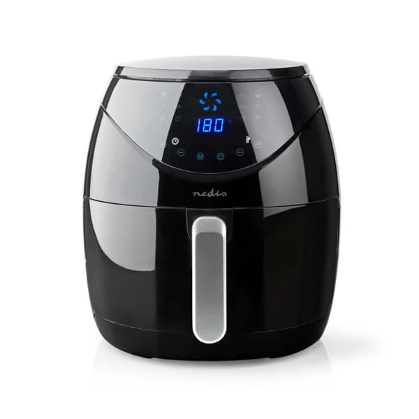 Nedis KAAF250EBK Varmluftfrituregryde 6,5L 1800W Sort