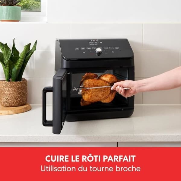 Instant Vortex Plus XL Luftfritös - 13L - Svart - Rotisserie - 9 matlagningsprogram