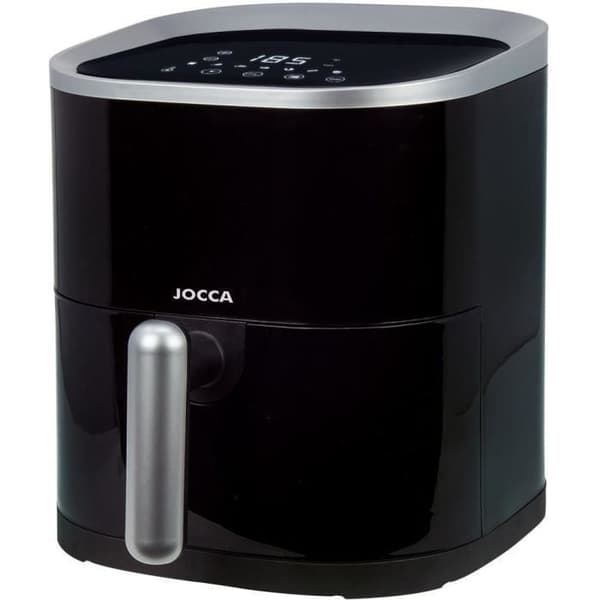 Oljefri fritös - JOCCA - 2219p - 4L - 1400 W - Digital - 26 x 35 x 29 cm - Svart