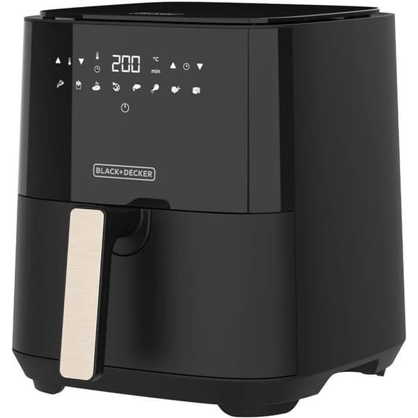 Fritös utan olja - BLACK & DECKER - ES9730080B - 5L - 1450W - Digital skärm