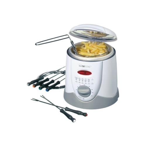 Clatronic FFR 2916 - fritös/fondue Grå, Vit
