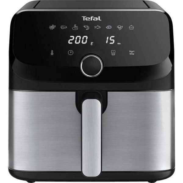 Fritös - TEFAL - Easy Fry Mega - 7.5L - Manuell Hackare 500ml - Lila/Grå
