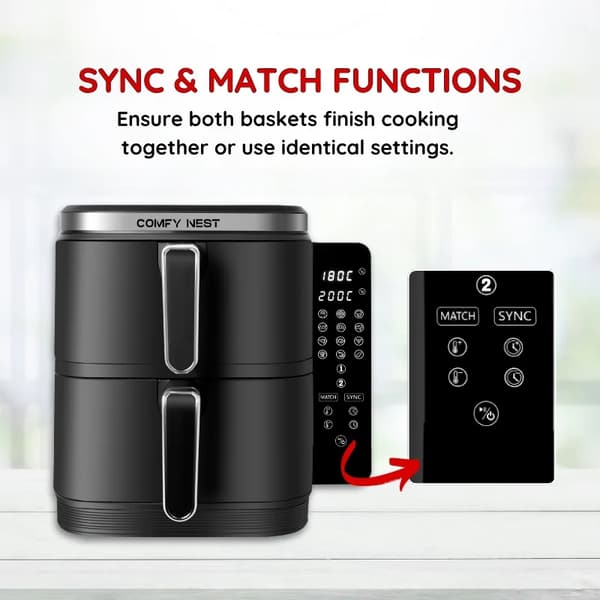 Airfryer Dual / Air Fryer - 11L