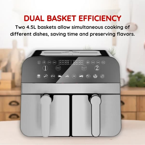 Airfryer Dual / Air Fryer - 9L