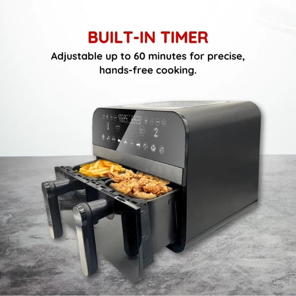 Airfryer Dual / Air Fryer - 9L