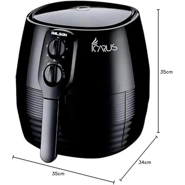 Luftfritös - PALSON - ICARUS 30644 - 5 Liter - 1400 W - Färg Svart