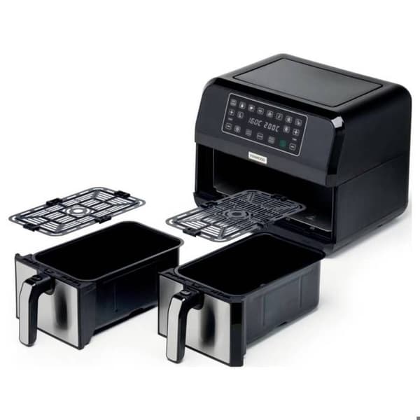 Luftfritös - Kenwood - HFM20.000MB - 8 L - 1700 W - Svart non-stick beläggning