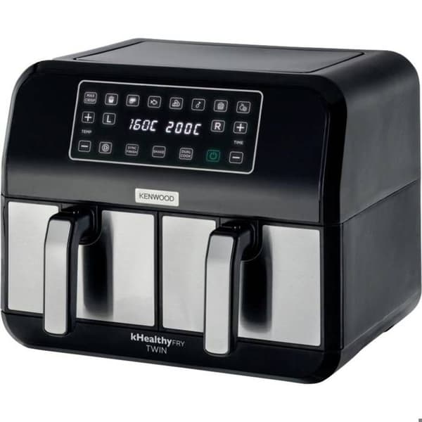 Luftfritös - Kenwood - HFM20.000MB - 8 L - 1700 W - Svart non-stick beläggning Svart