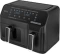 Miniatyrbild 3 av 4: Ecg AF 8300 Dual Fry Hot Air Fryer, 5,2 L + 3,1 L, Temperaturinställning 80-200°C, 60 min timer- USED