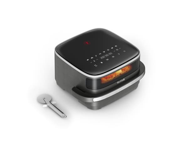 Tefal Easy Fry XL Surface FW402HE0, Varmluftsfrityr, 1,2 kg, Single/enkelt, Sort, Grå, Berøringskontroll, Enkeltstående