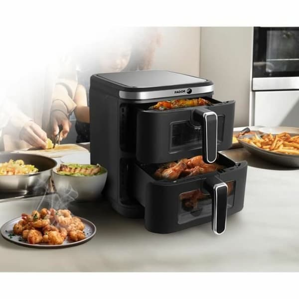 Airfryer Fagor FGD11 Musta 2800 W 5,5 L